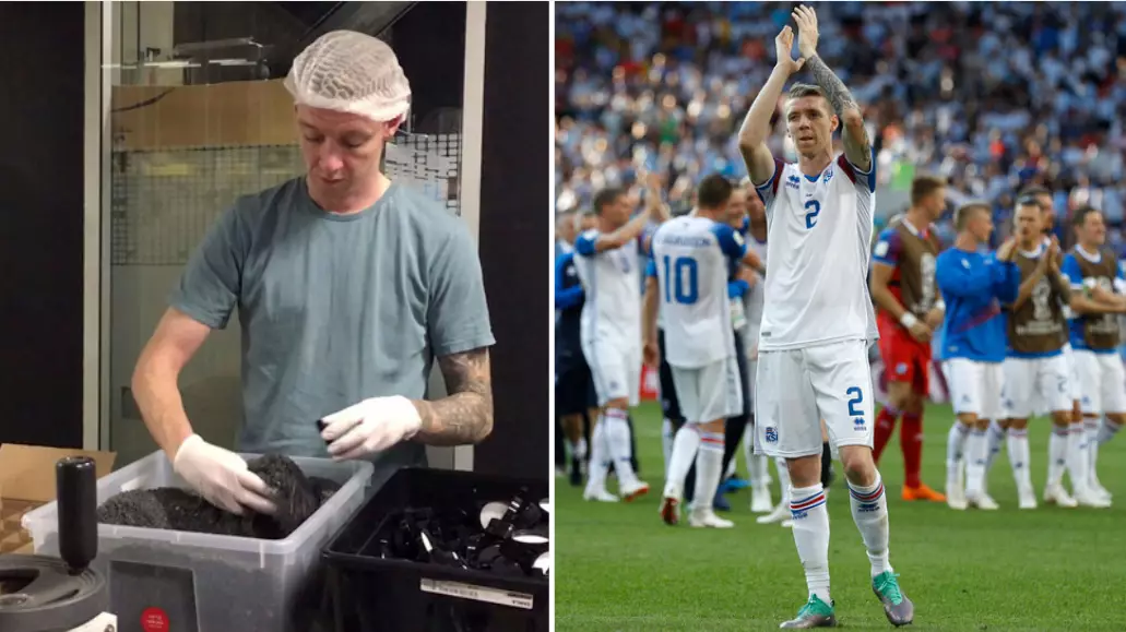 Iceland Player Went From Working In Salt Factory To Playing In World Cup