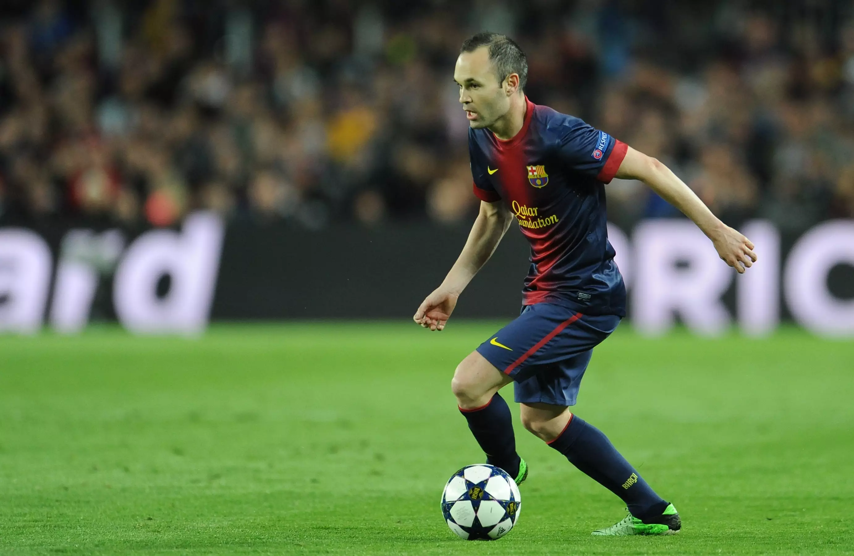 Iniesta made over 650 appearances for Barcelona. Image: PA Images