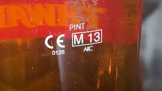 Pub Manager Reveals What Number On Pint Glass Means