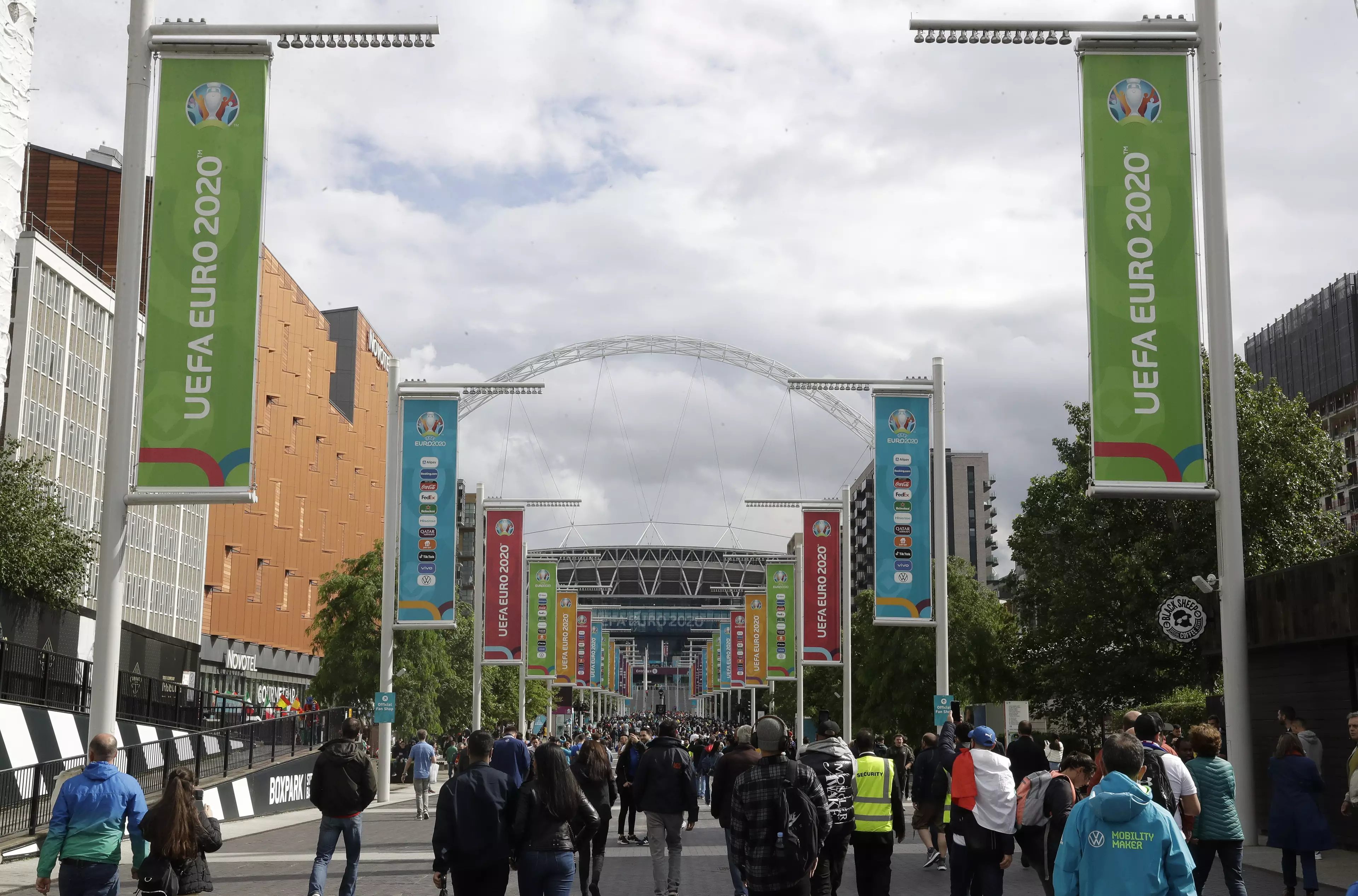 The match will take place at Wembley (