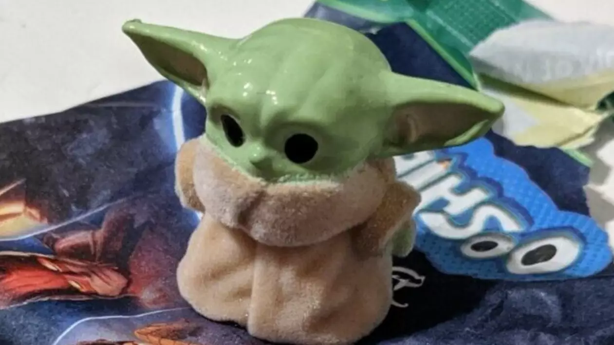 Ultra Rare Baby Yoda Ooshie Has Landed On eBay And Currently Listed At $14,400