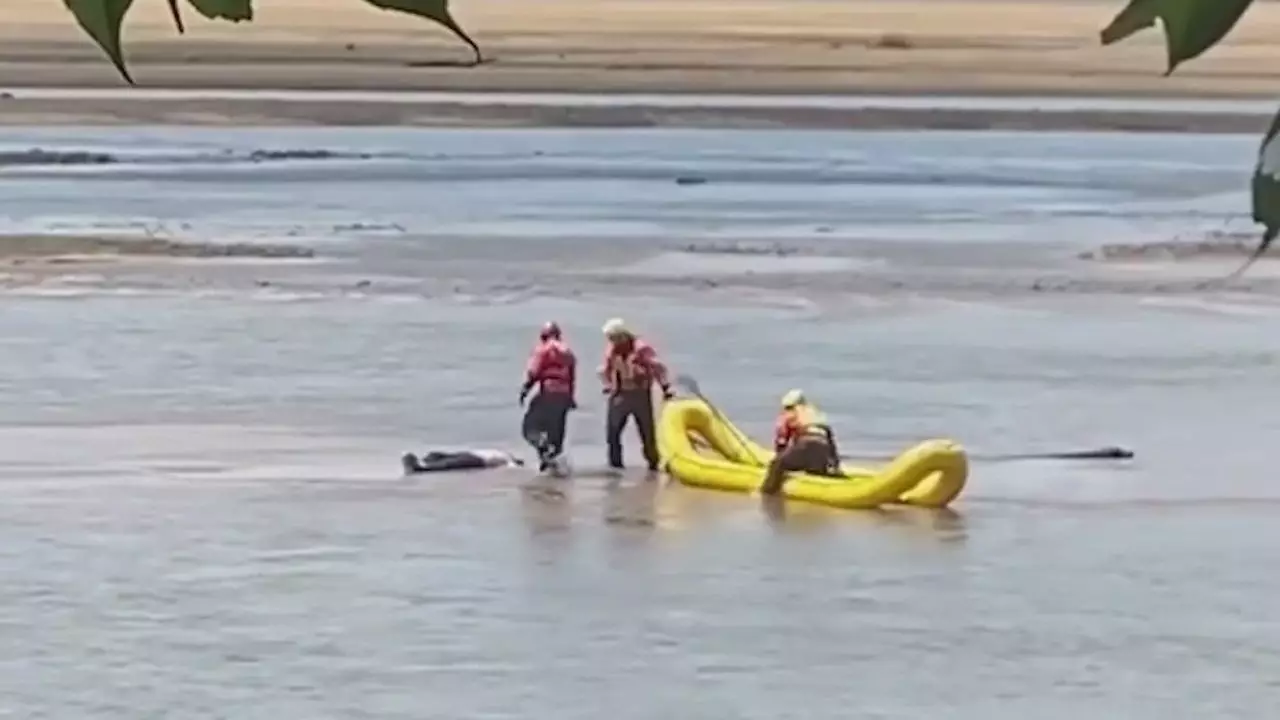 Fire Department Mistake Guy 'Napping' For Dead Body In River