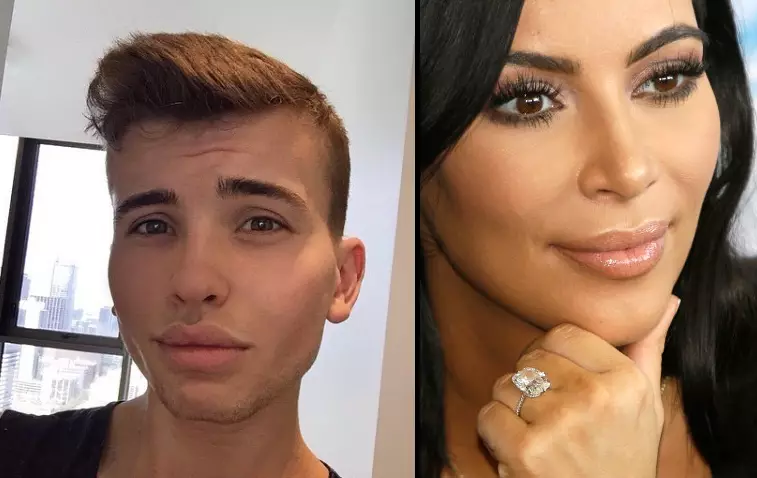 This Lad Reckons He Is The Male Equivalent Of Kim Kardashian