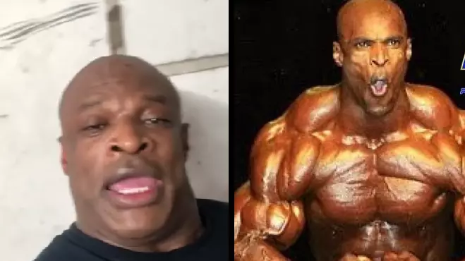 Bodybuilding Legend Ronnie Coleman Back In The Gym 