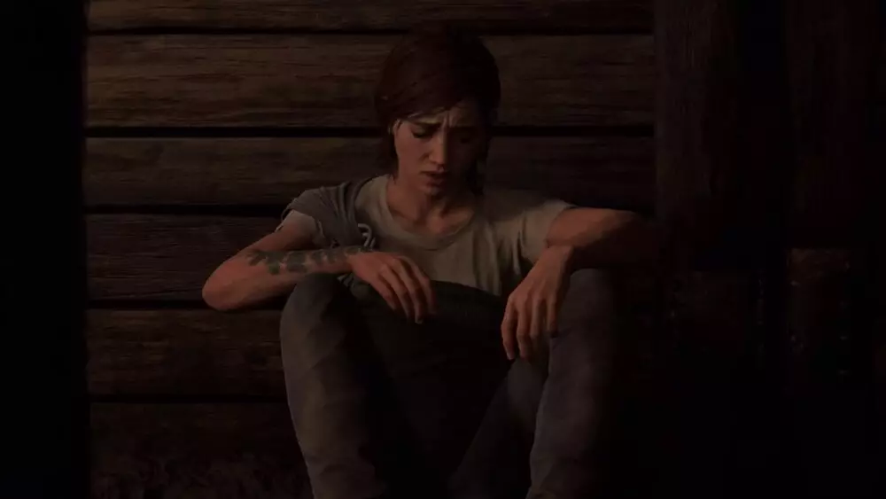 Ellie's panic attack in The Last of Us Part II  /