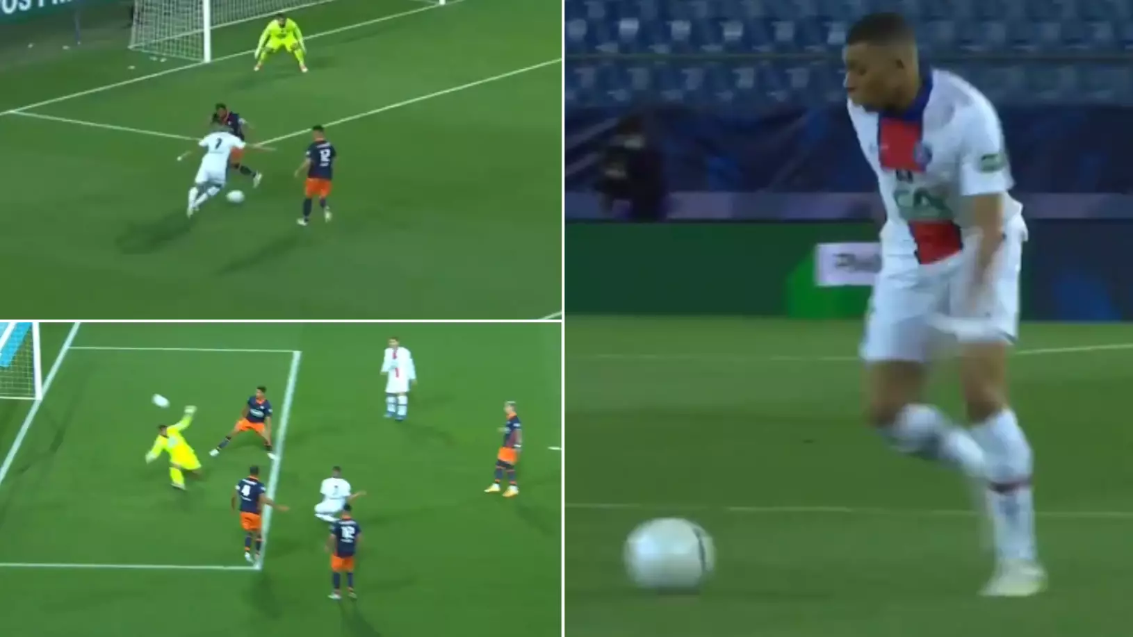 Kylian Mbappe Scores Outrageous Solo Goal Against Montpellier