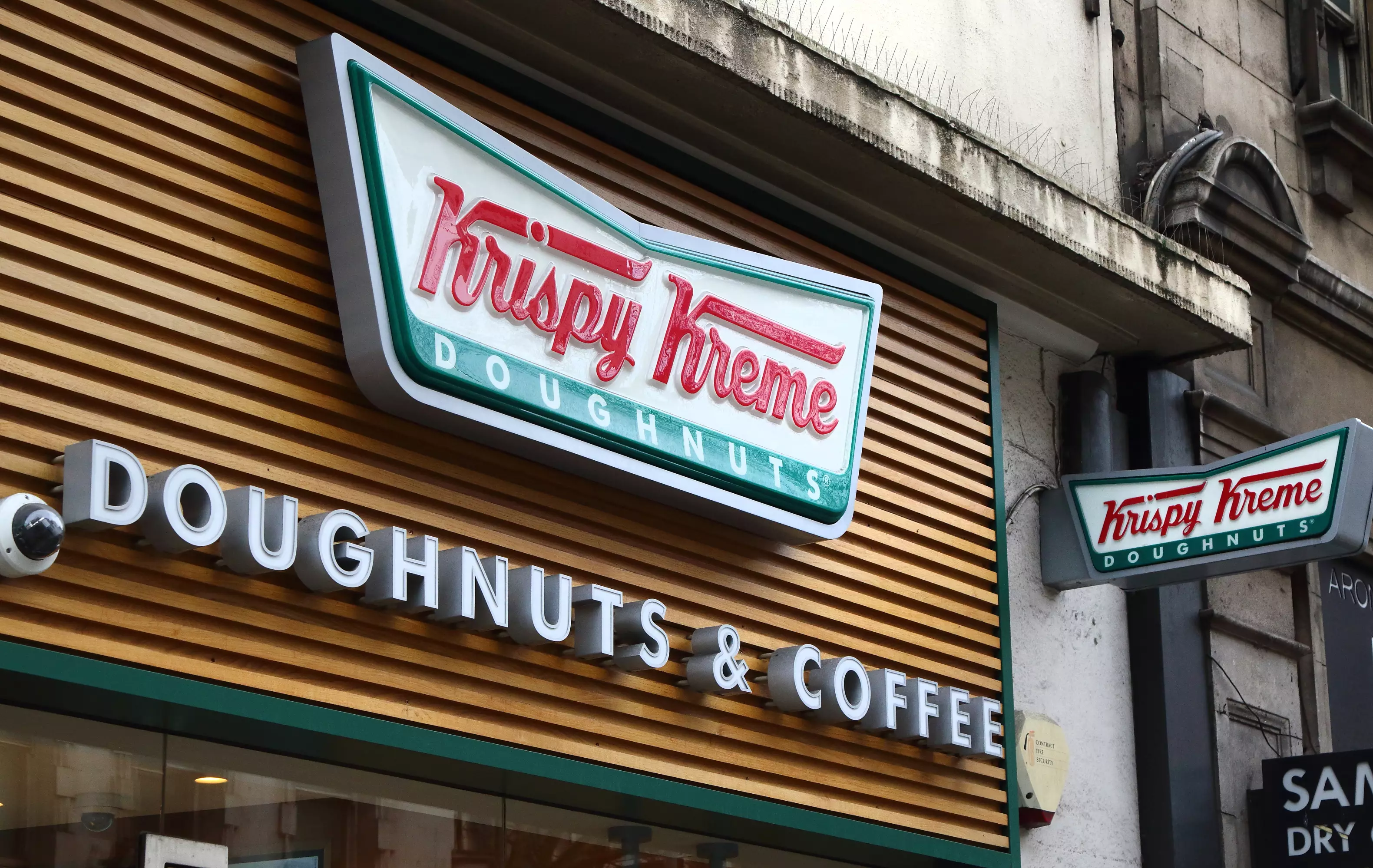 It marks Krispy Kreme's very first vegan offering and it's a UK exclusive (