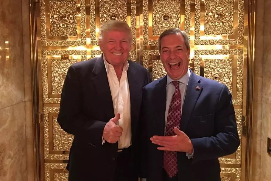 The First British Politician Trump Met As President-Elect Was Nigel Farage