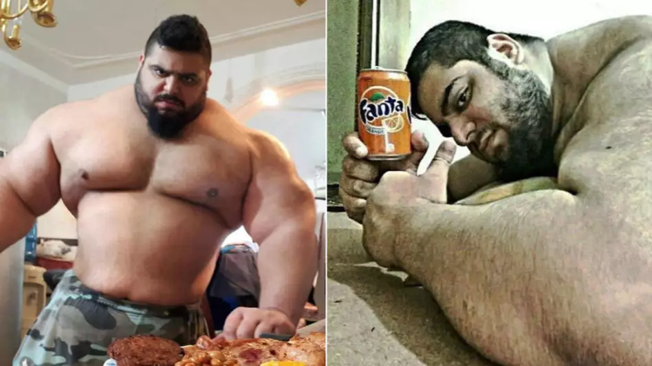 Meet The ‘Iranian Hulk’ Who Has The Most Insane Instagram Page