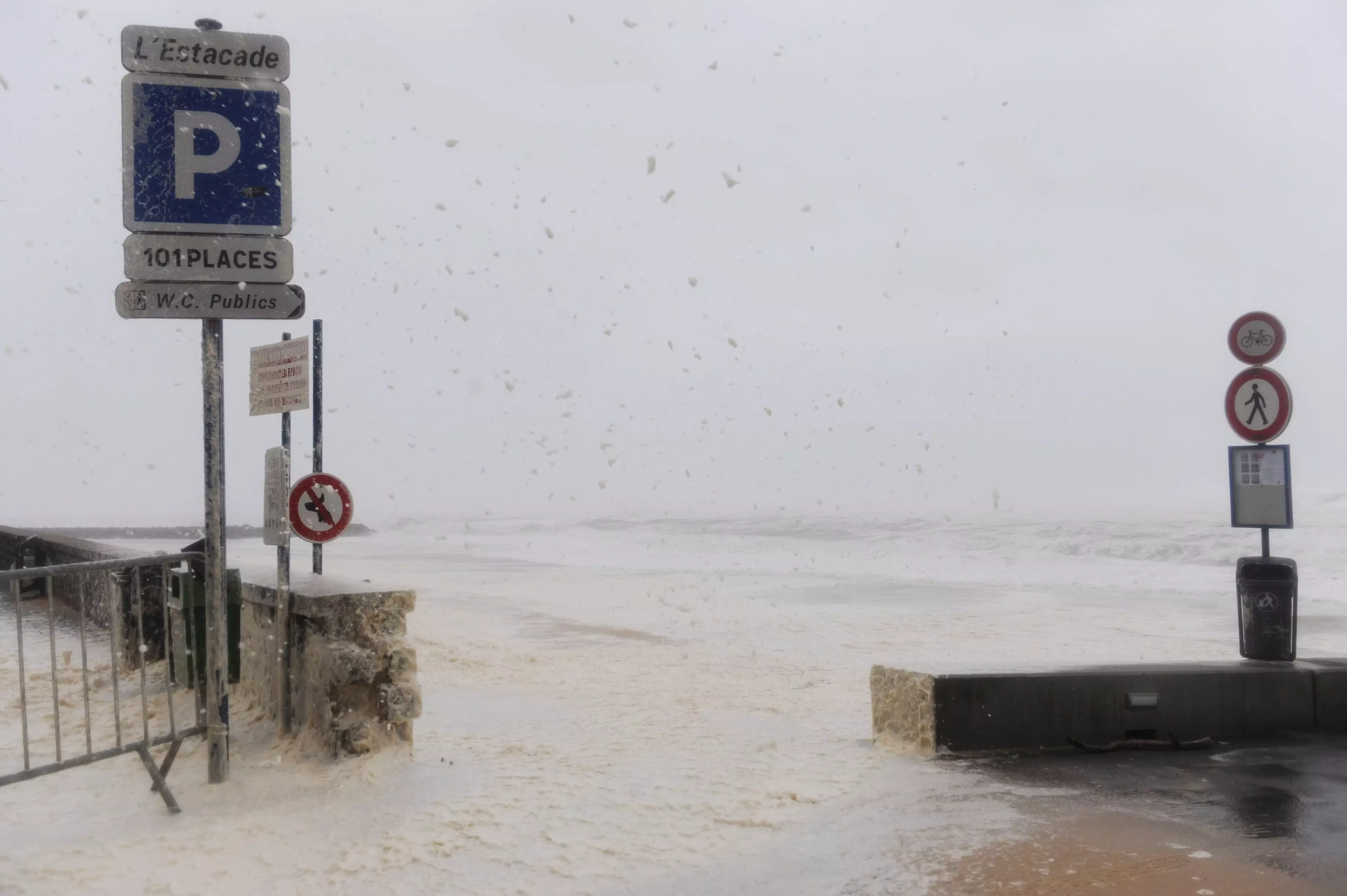 Capbreton beach in France, where some of the cocaine was discovered.