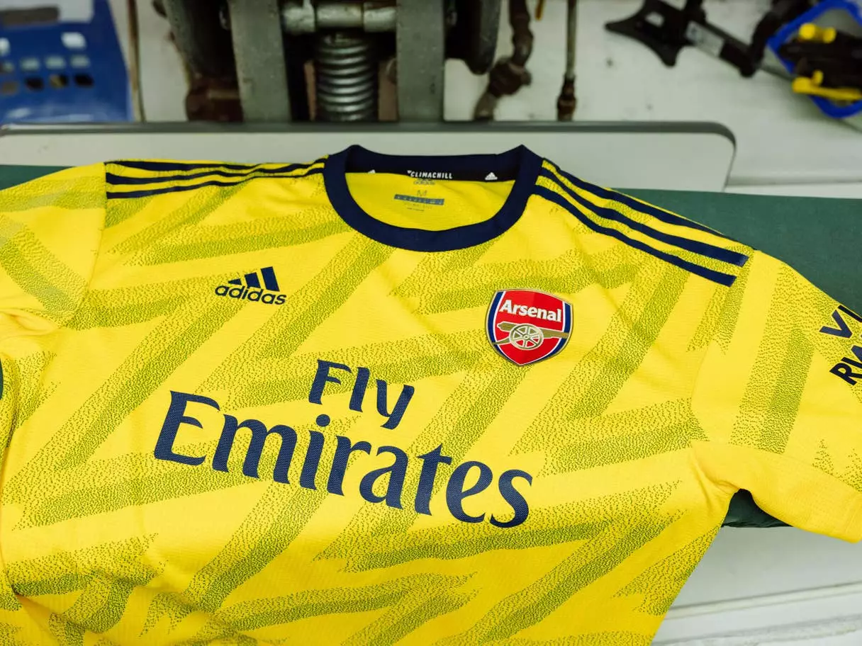 Arsenal's away kit for next season. Image: Adidas 