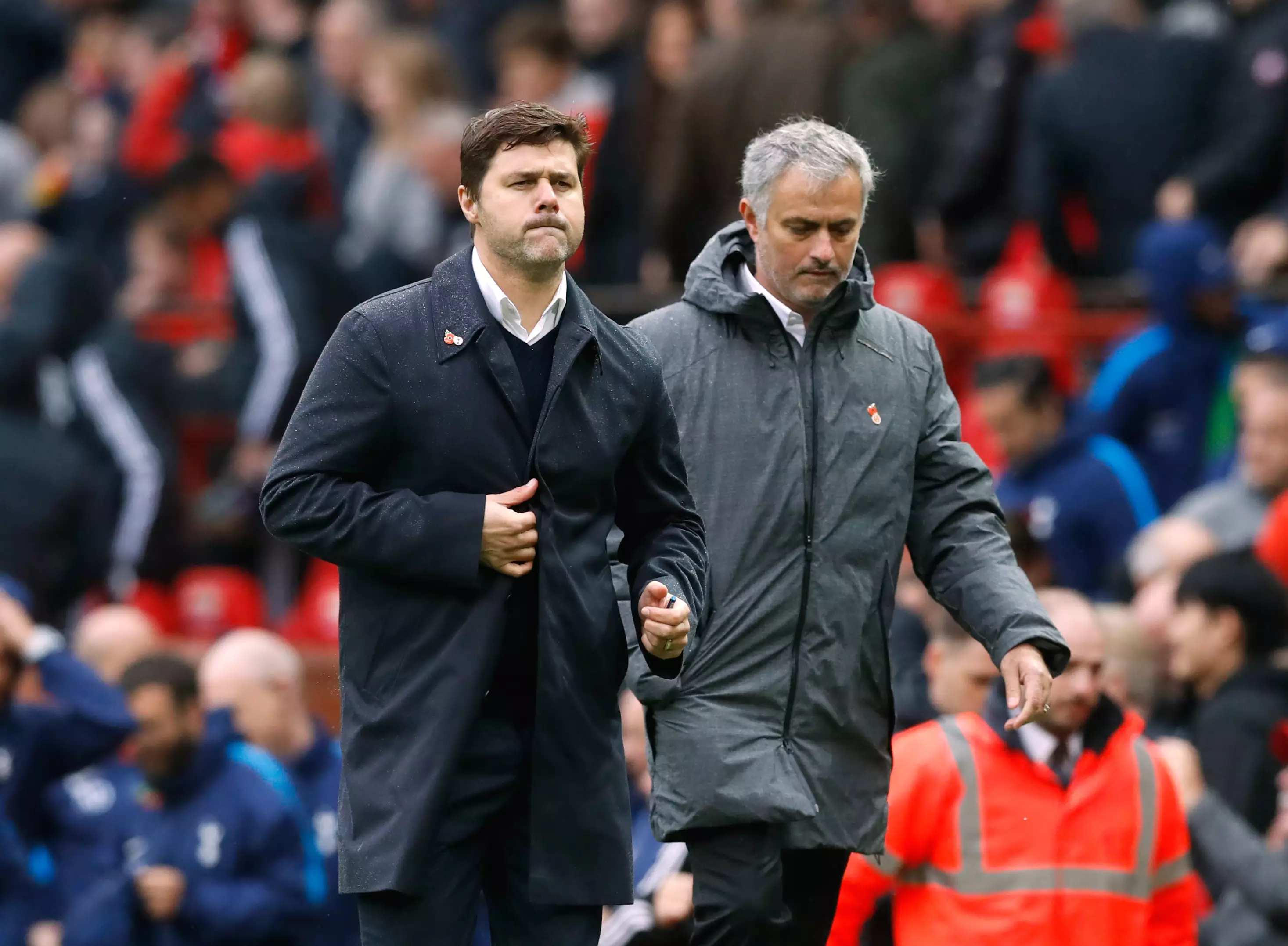 Mourinho has now replaced Pochettino at Spurs after a poor time at United. Image: PA Images