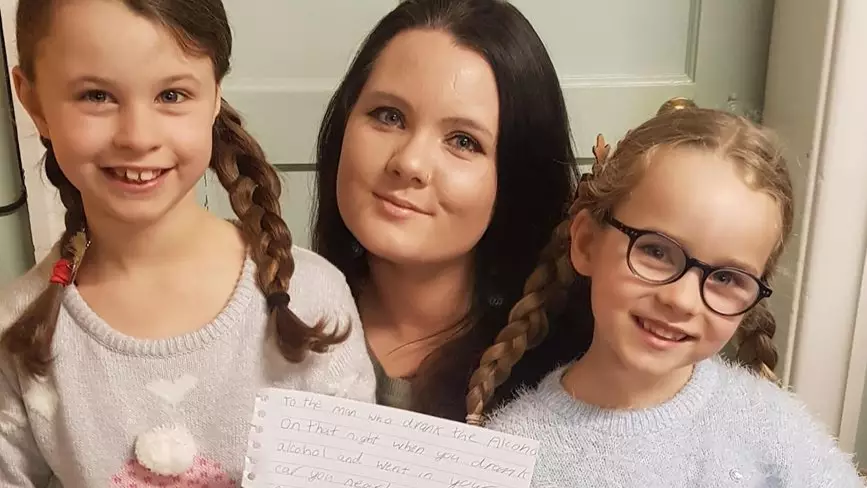 Girl, 8, Writes Letter To Drunk Driver Who Nearly Killed Her Mum