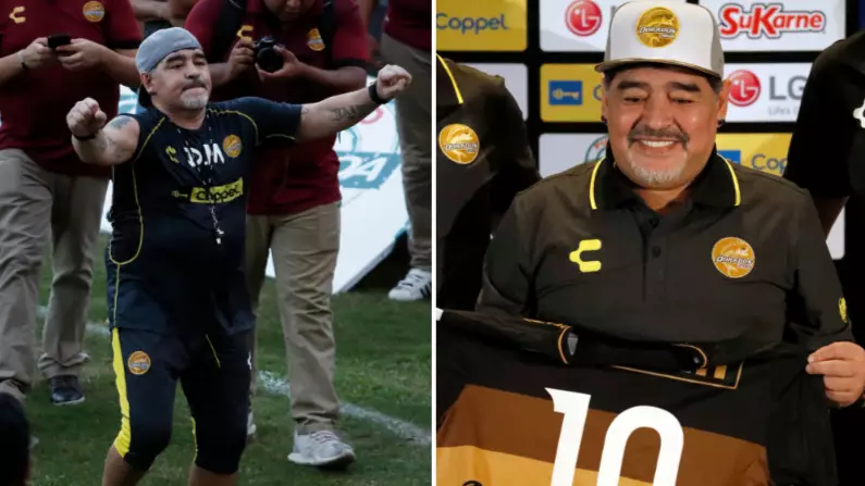 Diego Maradona Demanded Private Jet For New Job Managing Mexican Club