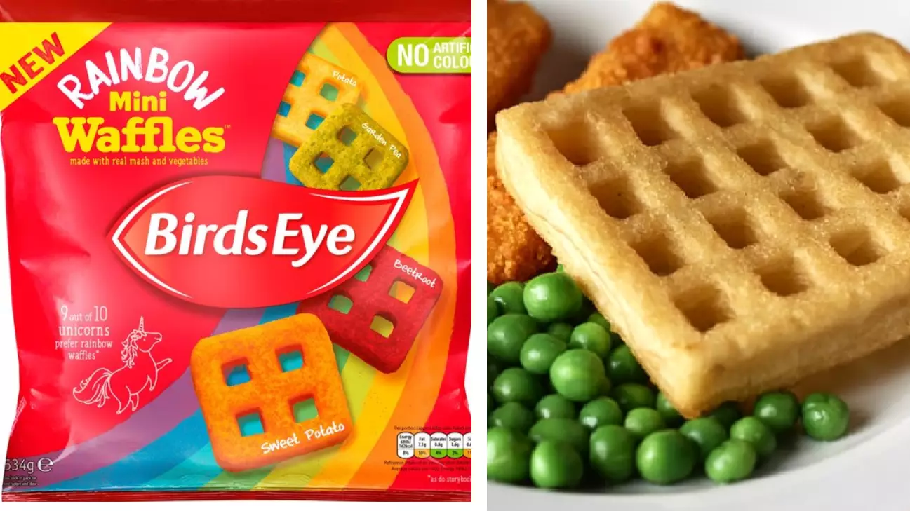 Birds Eye Is Doing Rainbow Waffles To Brighten Up Your Breakfast
