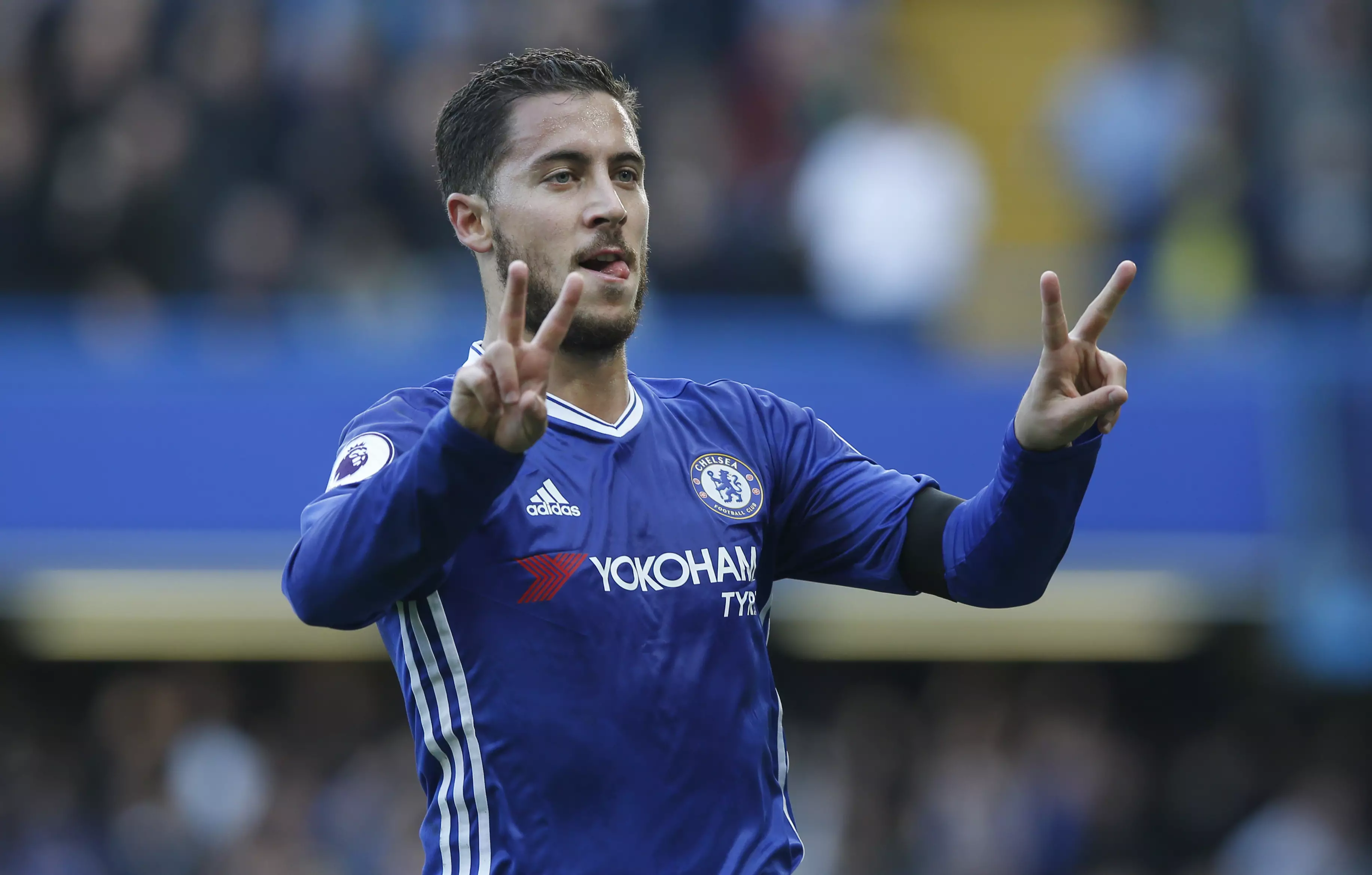 Hazard could soon be a Real Madrid player. Image: PA Images