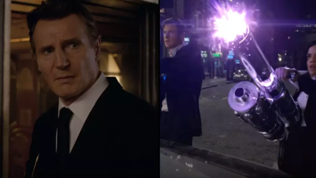 Liam Neeson Is Now Fighting Aliens In New 'Men In Black' Trailer