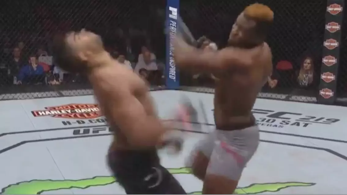 KO Of The Year: Francis Ngannou Delivers 'Uppercut From Hell' On Alistair Overeem