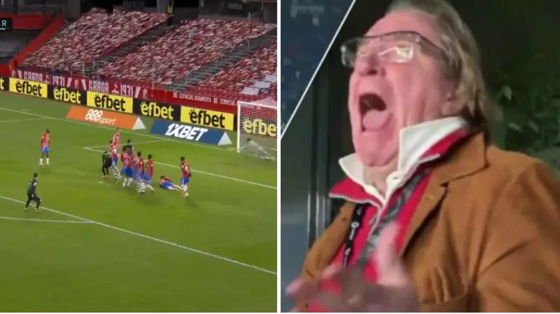 You Need To Hear Ray Hudson Losing His Head After Lionel Messi's Brilliant Free-Kick For Barcelona