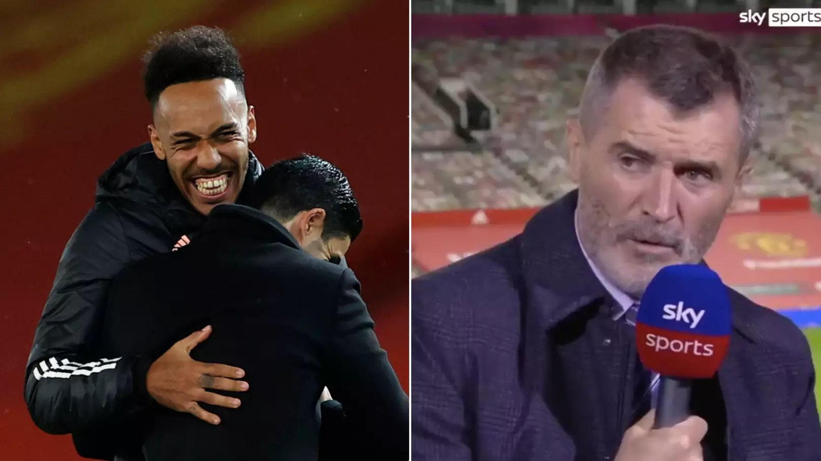 Roy Keane Lays Into Pierre-Emerick Aubameyang For Calling Arsenal Manager Mikel Arteta By His First Name