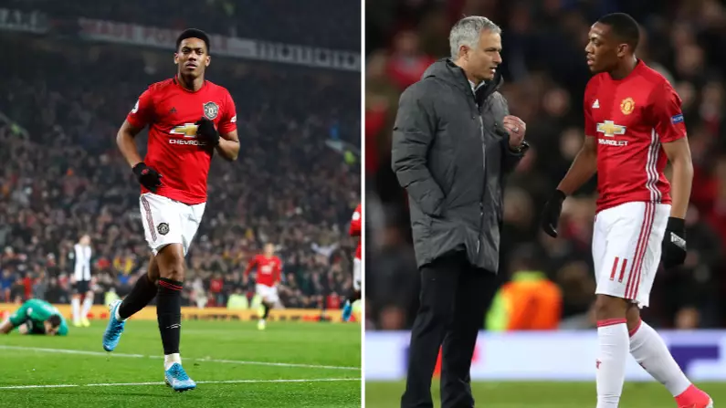 Anthony Martial Hits Out At Jose Mourinho Criticism During Time At Manchester United