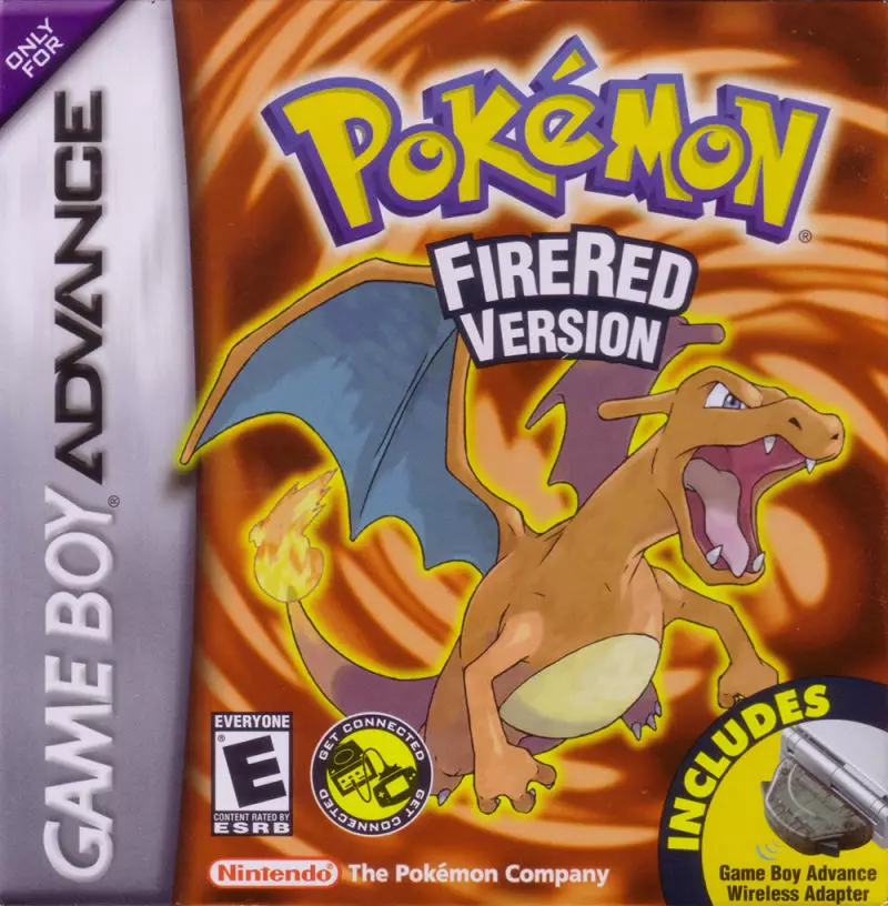 Pokémon FireRed (released 2004 in the UK) /