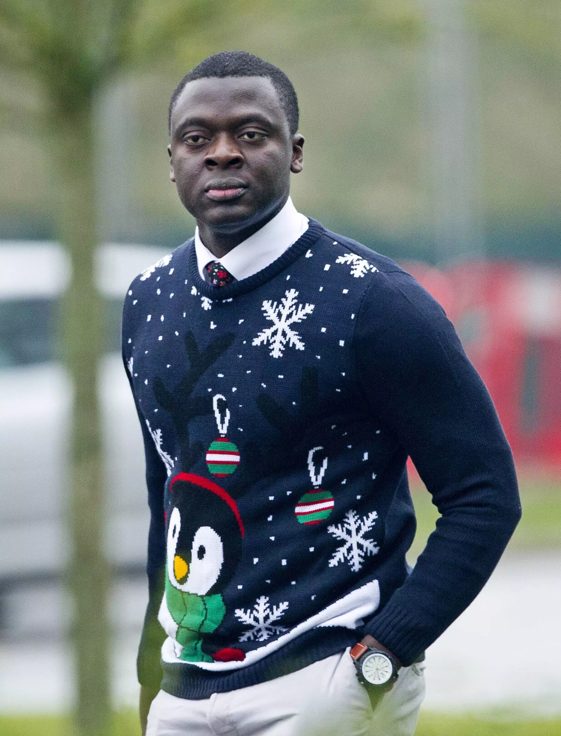Michael Asiamah says the Army 'failed to protect' him from the cold weather in the UK.