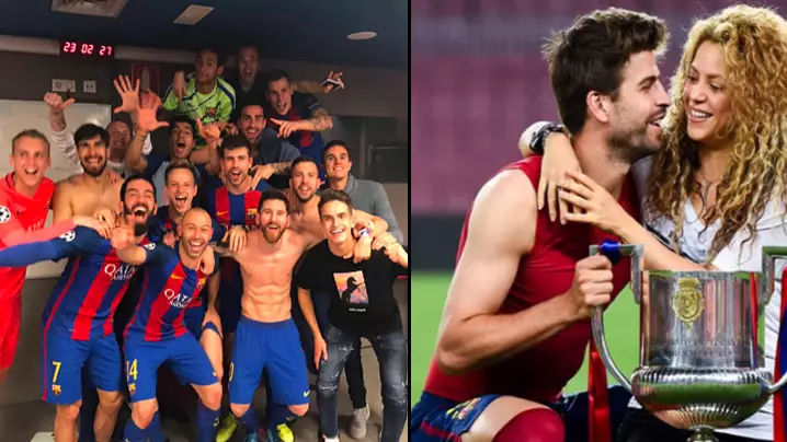 Gerard Pique's Hilarious Reaction To Barca Comeback Is Priceless