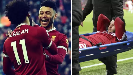 Mohamed Salah Sends Beautiful Message To Oxlade-Chamberlain After He's Ruled Out Of World Cup