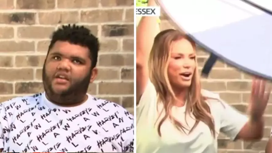 Good Morning Britain: Katie Price's Son Harvey Accidentally Swears On Live TV As Set Collapses Around Him