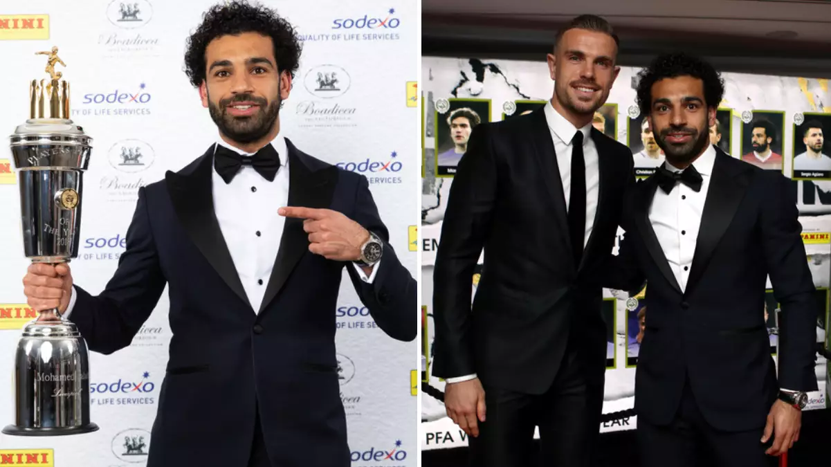 Mohamed Salah Requested For Jordan Henderson To Be At The PFA Awards With Him