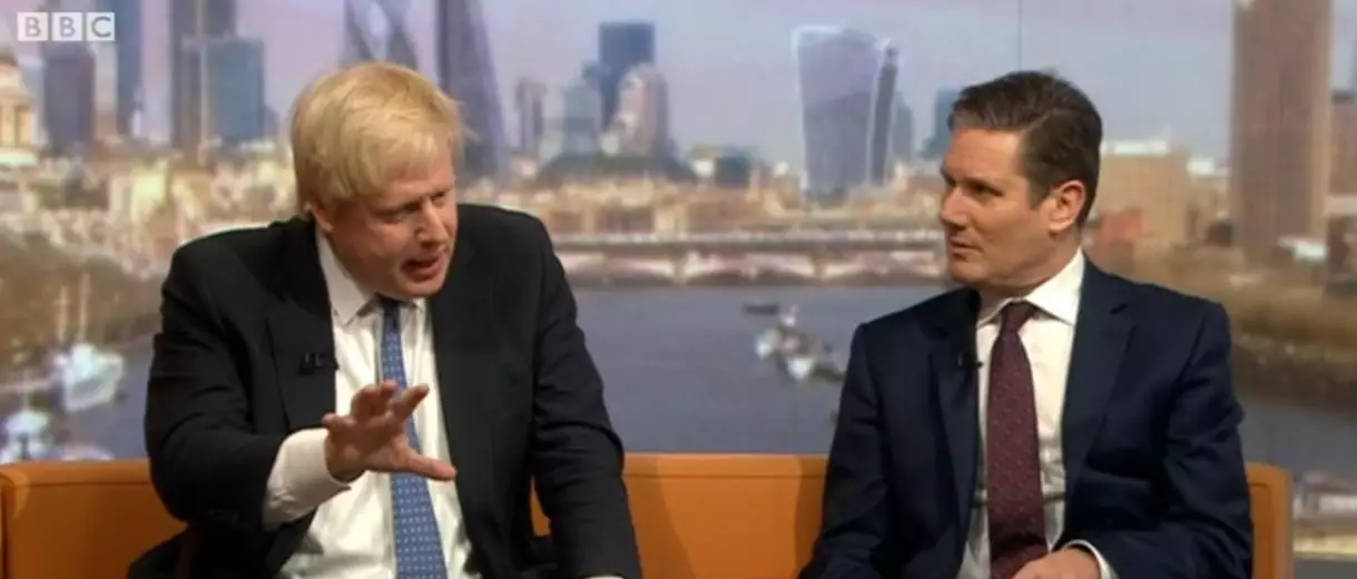 Boris Johnson's Tie On The Marr Show Was Longer Than 2016 So Far