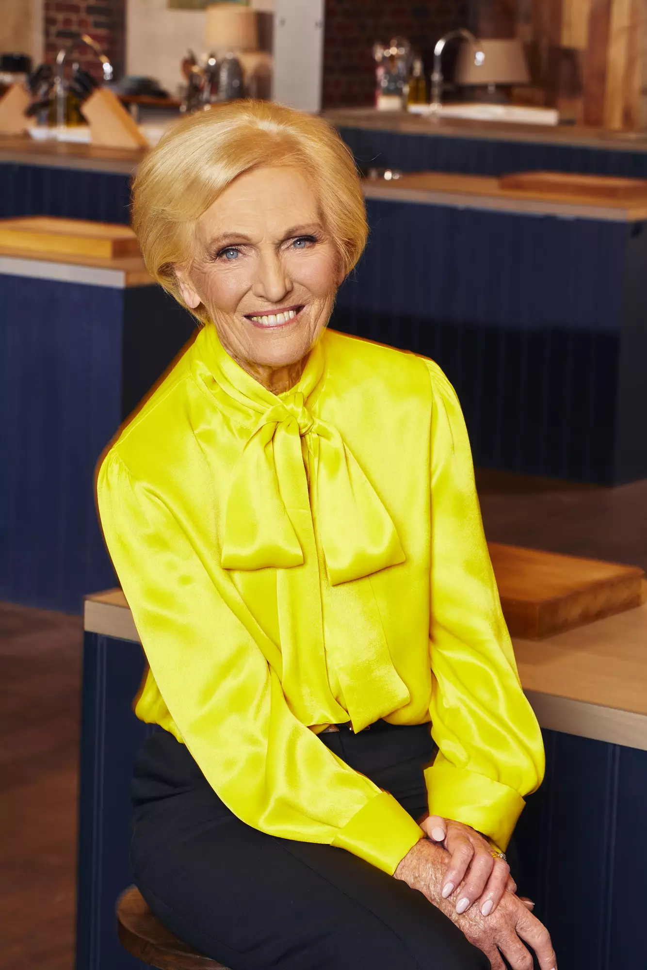 Mary Berry is a judge on the BBC cooking show (