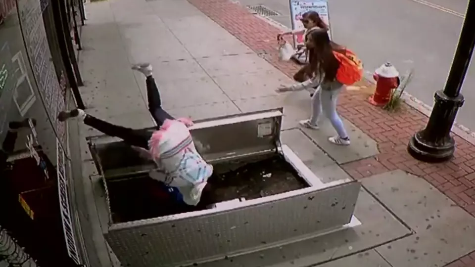 Woman Falls Six Feet Into Basement As She Walks And Texts 