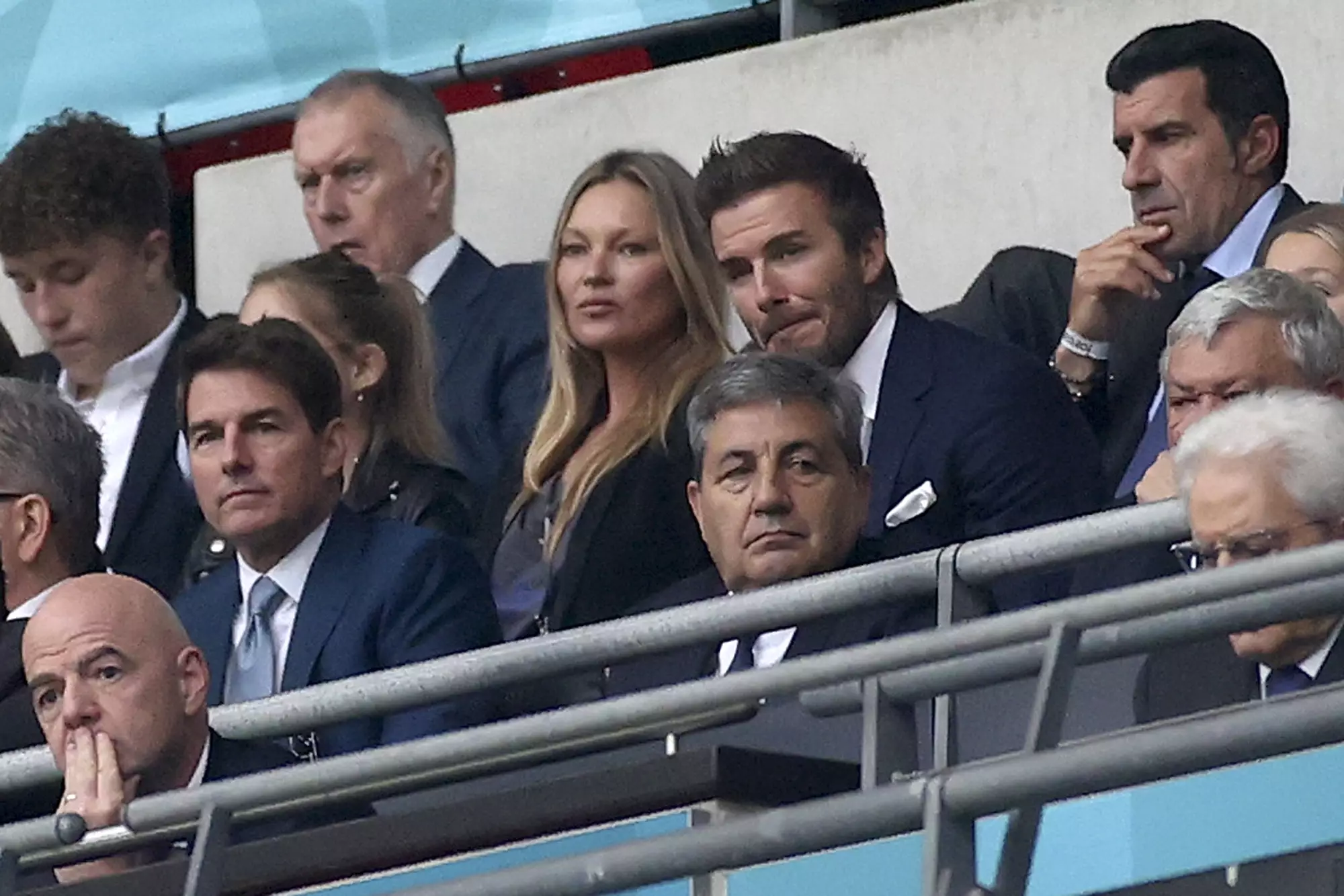 Tom Cruise finished off a packed Sunday with the Euro 2020 final.