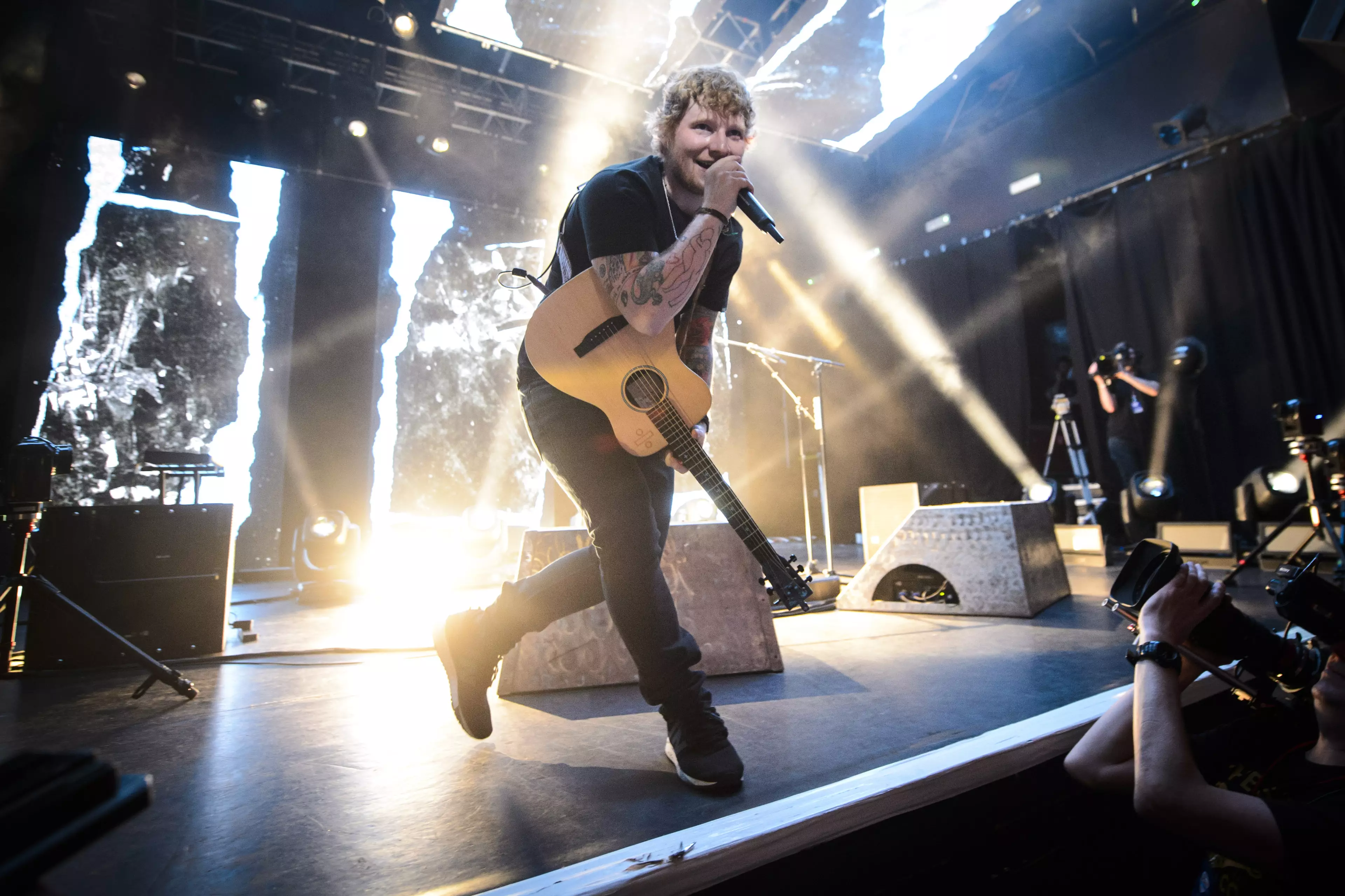 Ed Sheeran is set to work the stage in Leeds