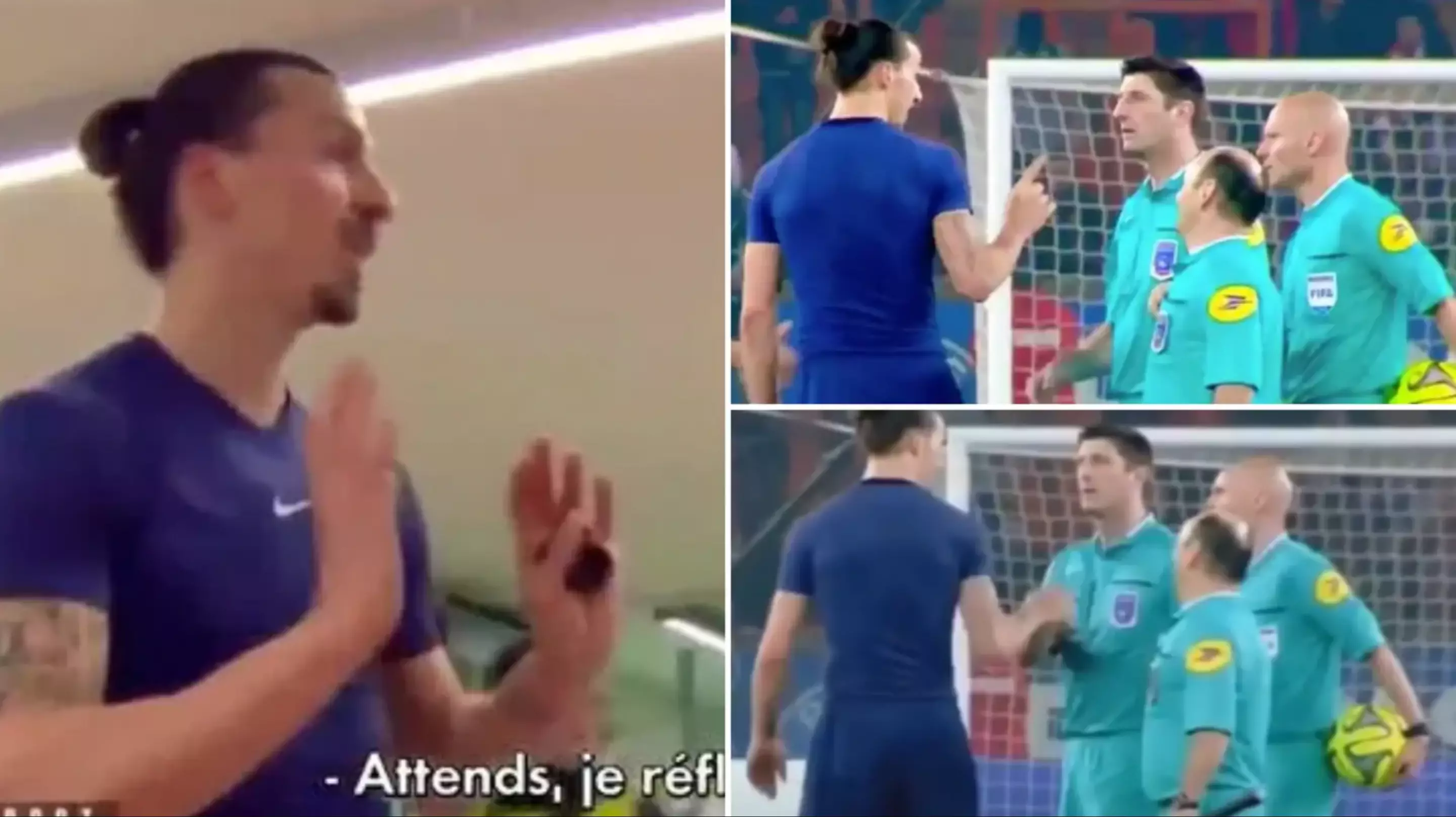 A Referee Once Refused To Give Zlatan Ibrahimovic His Match Ball And The Entire Exchange Is Savage