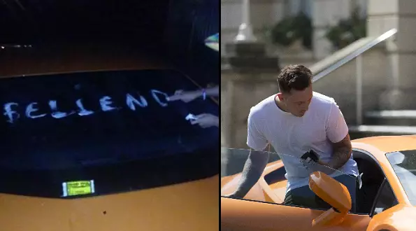 Lamborghini Driver Gets Revenge On 'Vandal', But All Is Not What It Seems