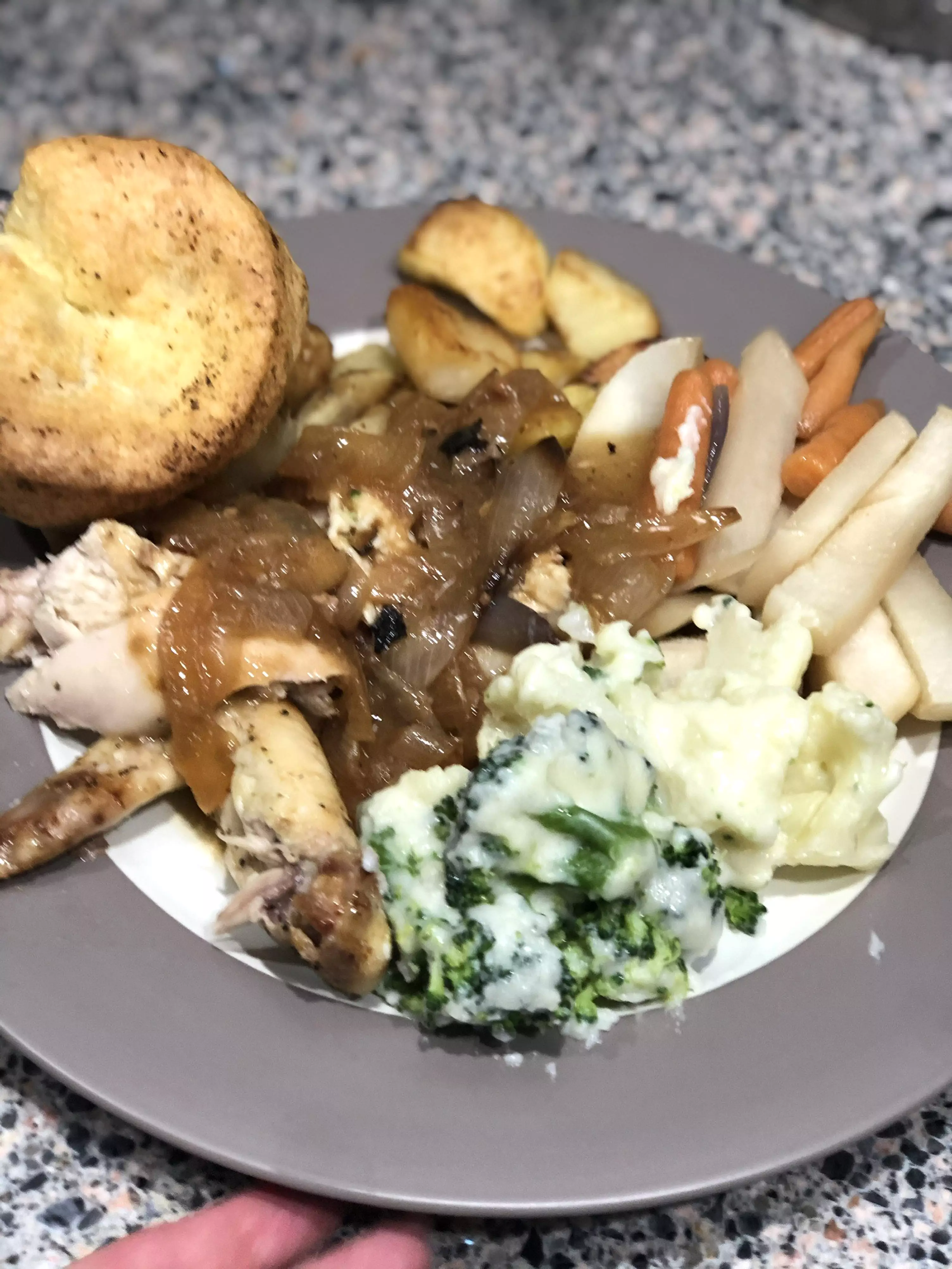 Megan was determined to make a classic British roast dinner (