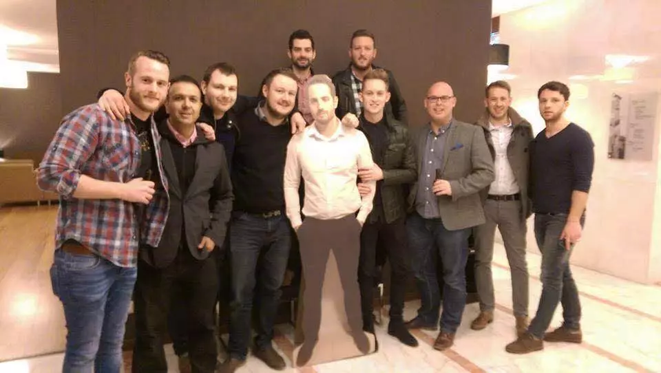 Lad Can't Make Brother's Stag Do, Sends A Cardboard Cut Out Of Himself Instead