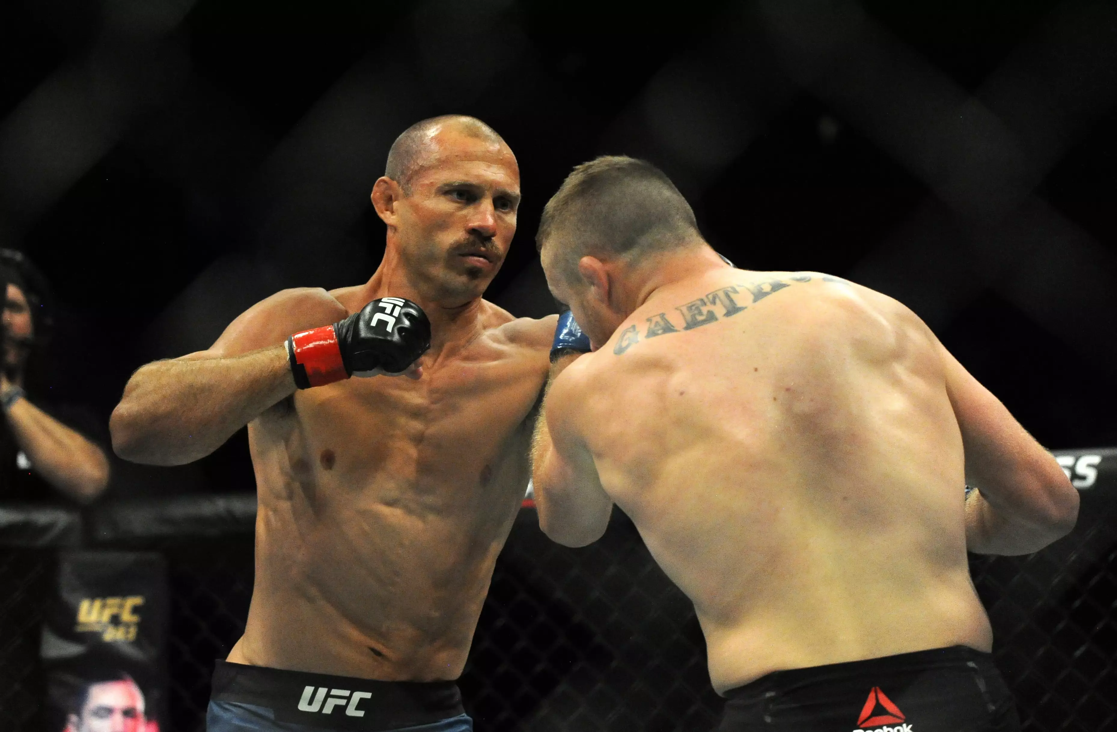 Cerrone during his most recent fight against  Justin Gaethje. Image: PA Images