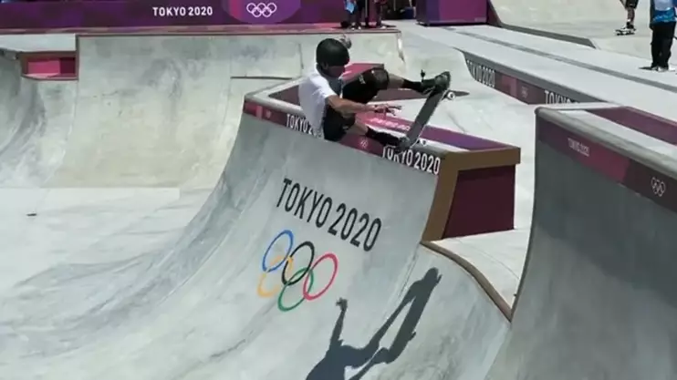 Tony Hawk Shows He's Still Got It At Tokyo Olympics Skatepark