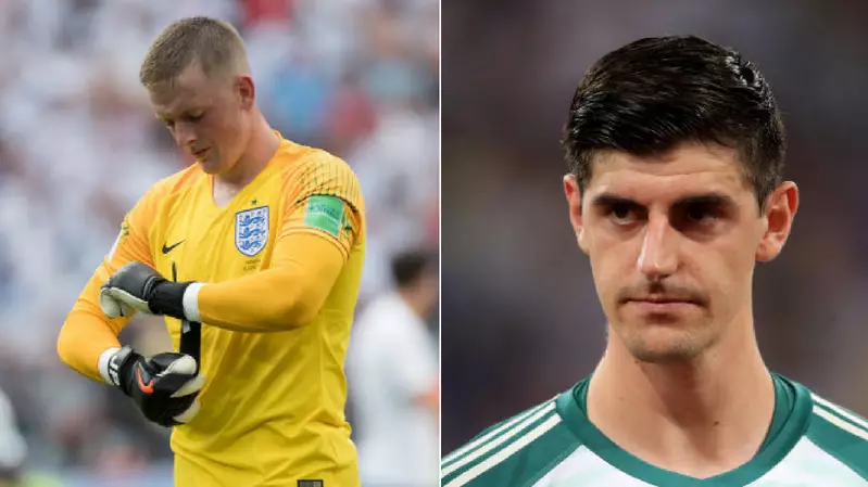 Jordan Pickford Hits Back At Thibaut Courtois Following Stunning Colombia Performance