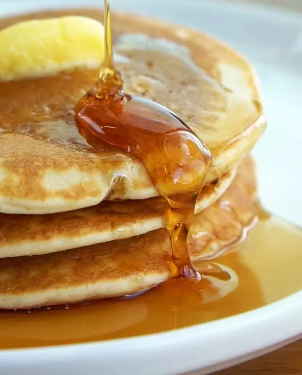 There's no better than McDonald's breakfast pancakes (