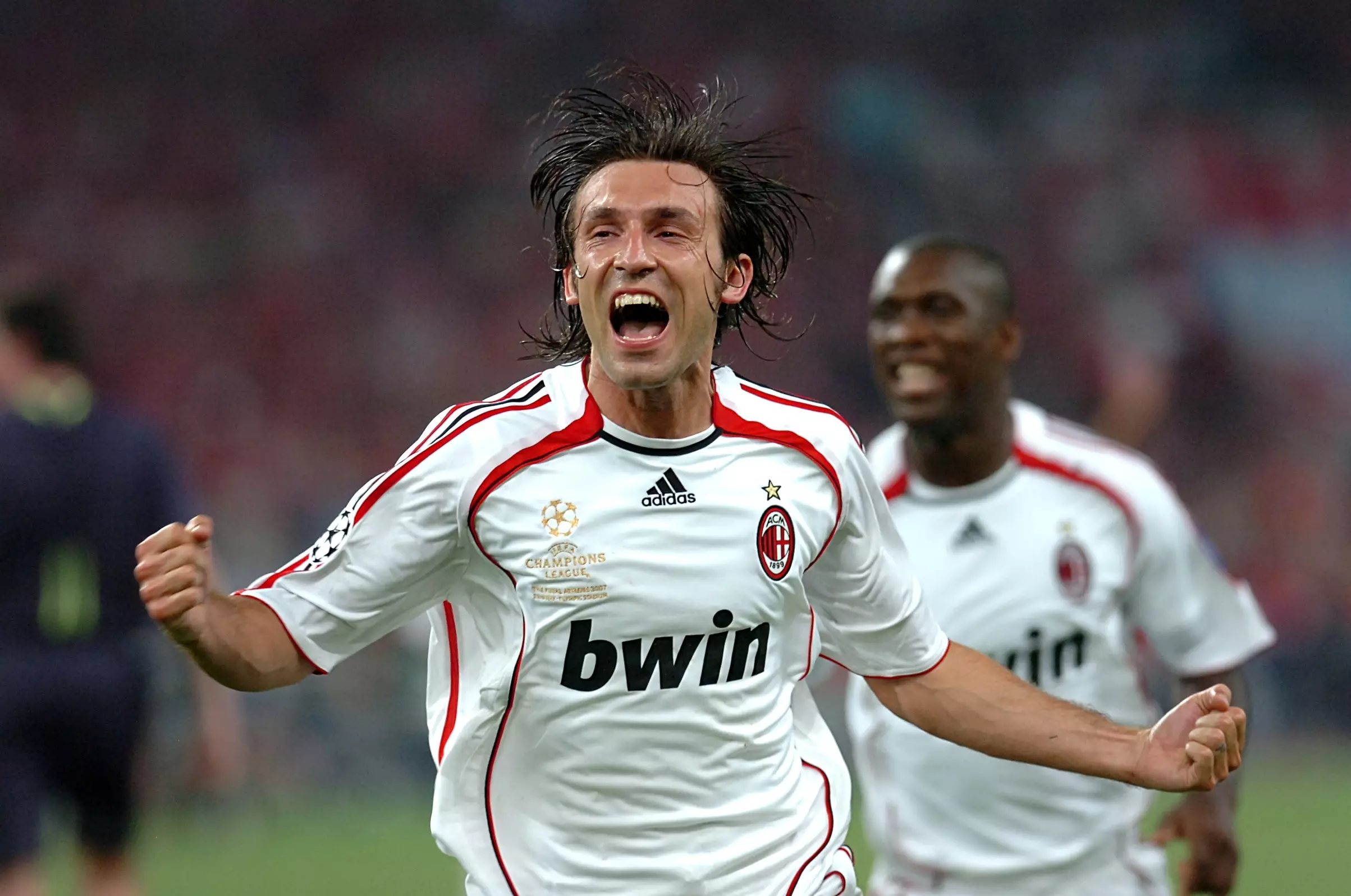 Many of Pirlo's best moments came in a Milan shirt, and he also played for Inter. Image: PA Images.
