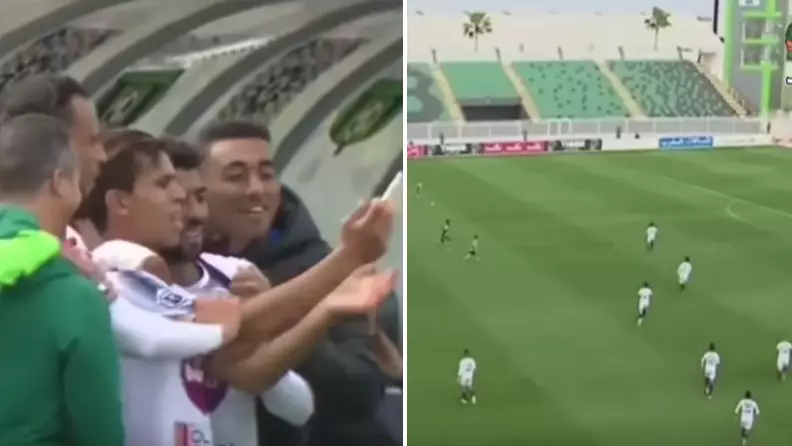 Team Try To Imitate Balotelli's Selfie Celebration, It Ends In Disaster
