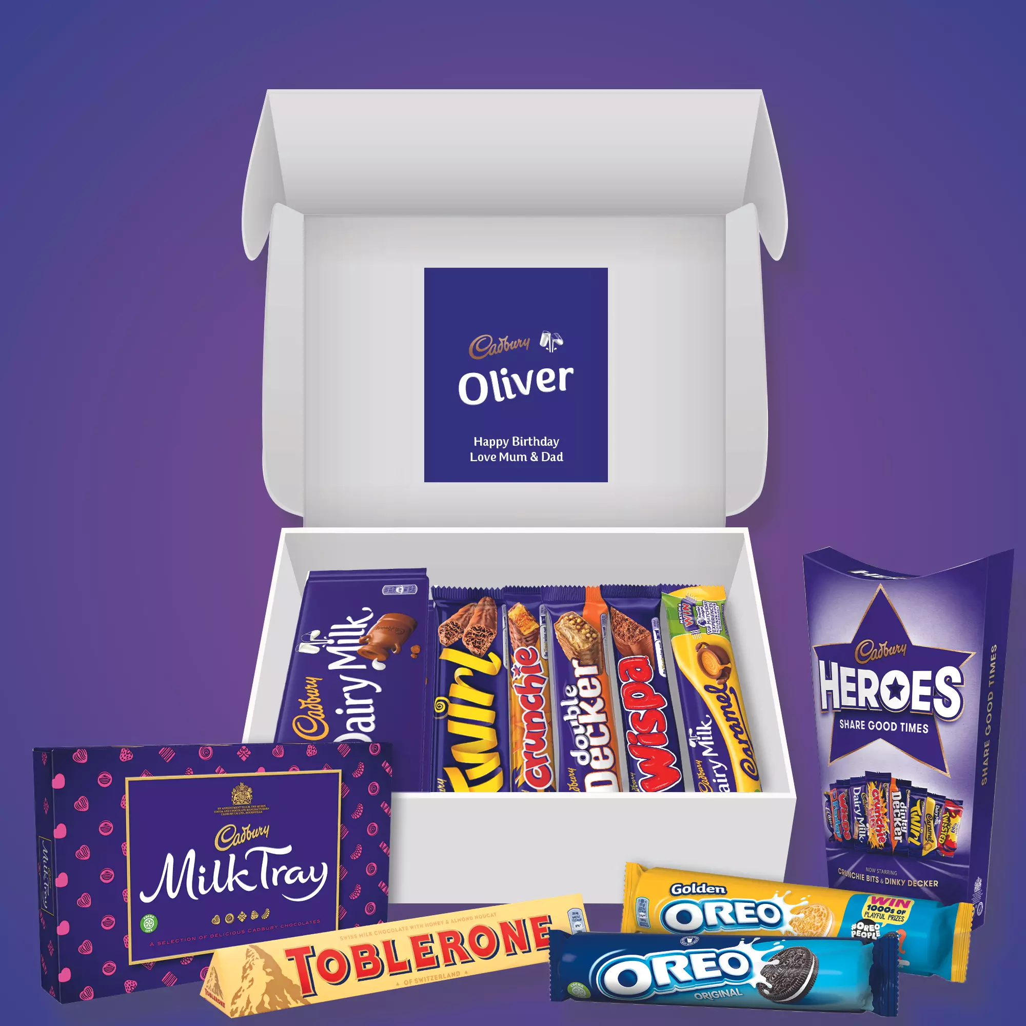 Or maybe a hamper of chocolate is more to your liking? (