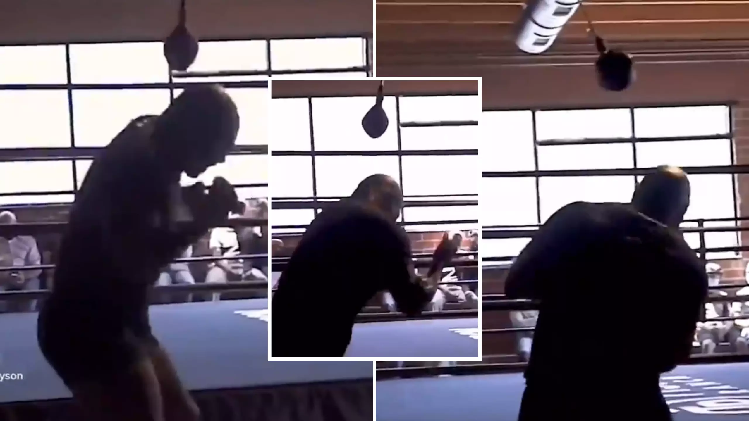 Mike Tyson Shows Off Frightening Hand Speed And Head Movement At 54-Years-Old