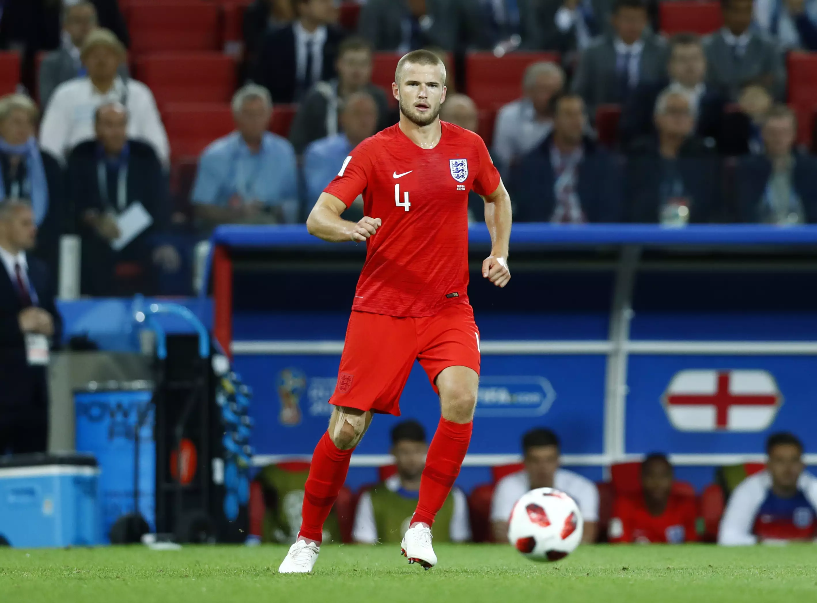 Dier in action for England. Image: PA