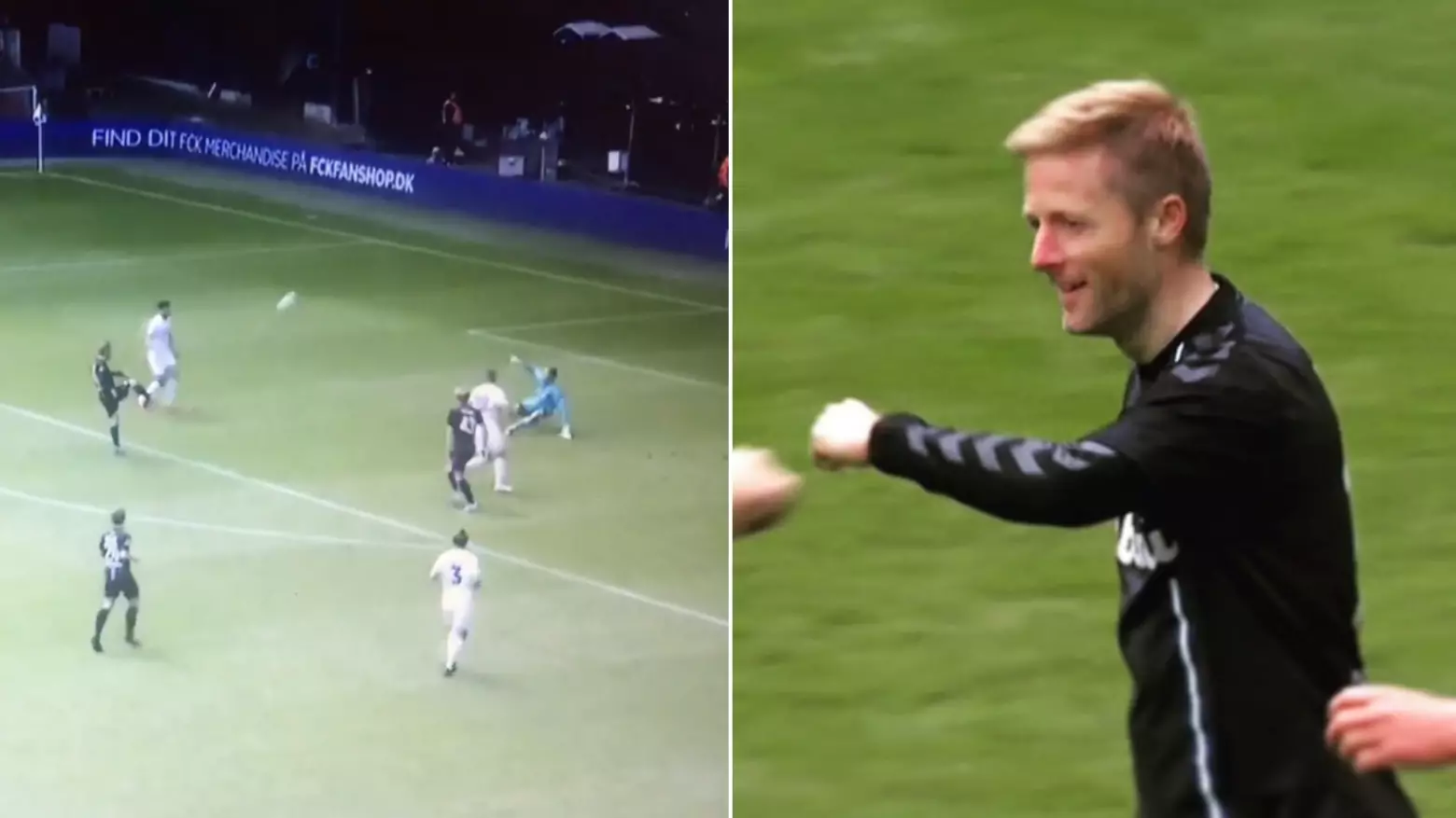 40-Year Old Assistant Manager Gets Subbed On, Scores Outrageous Chip